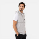 Gilet Multi-Poches Léger à Capuche Homme